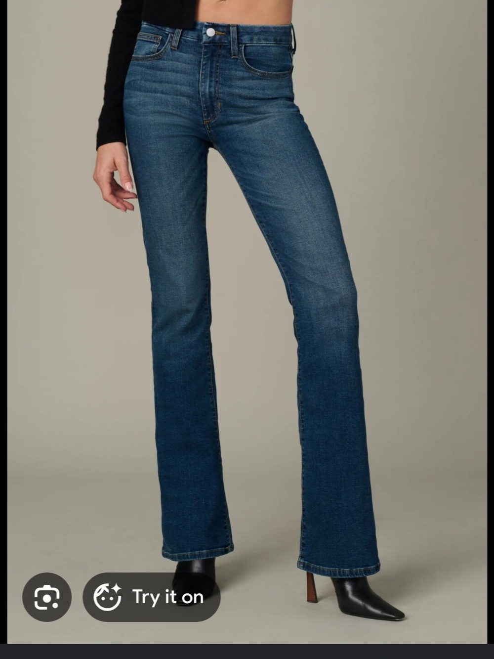 Classic Joes Jeans The Provacateur Mid-Rise Bootcut Jeans - Blue